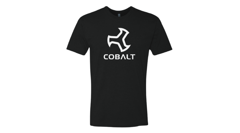 Cobalt "Front Logo" Tee